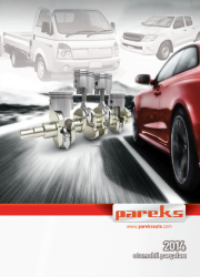 Pareks Otomotiv Yedek Parçaları 2014 Katalog Çalışması